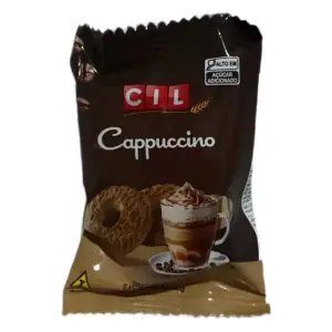 Biscoito Renata Cappuccino cx 180 Uni. 2x2 10g