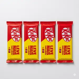 Kikat Chocolate ao Leite 166g Pct 4 Uni.