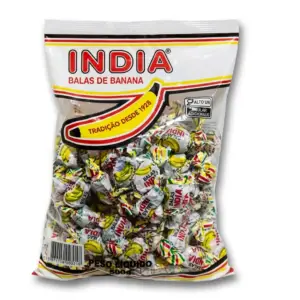 Bala de Banana Índia 900g