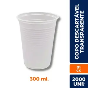 Copo 300ml cx 2000 Uni.
