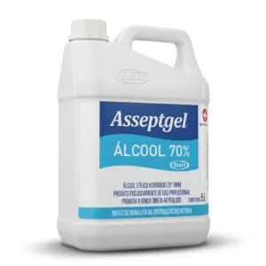 Álcool 70% Gel Asseptgel 5,1L
