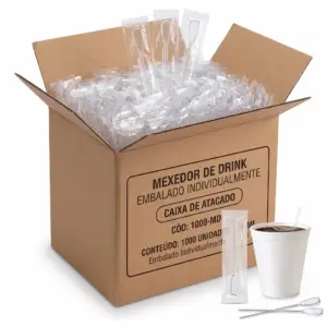 Mexedor de Drink Embalado Individual 5466 cx 1000 Uni.