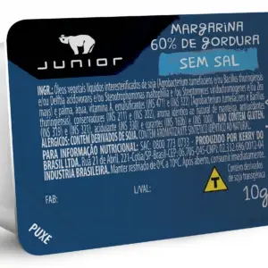 Margarina Jr sem Sal cx 192 Uni. 10g