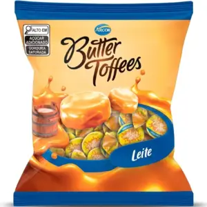 Bala Butter Toffees Leite 400g