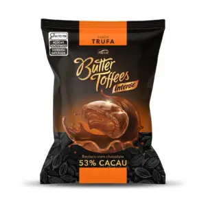 Bala Butter Toffees 53% Cacau Chocolate 400g