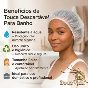 Touca de Banho Descartavél Uni.