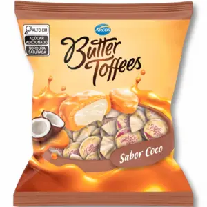 Bala Butter Toffees Coco 400g