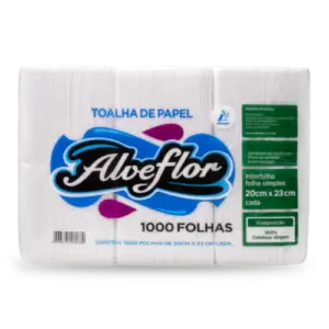 Papel Toalha Alveflor Fardo 7000 Fls 20x23