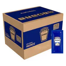 Maionese Heinz cx 144 Uni. 7g