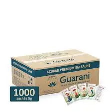 Açúcar Guarani Sachê cx 5000 uni. 5g