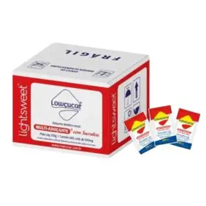 Adoçante Lowçar Sachê Multi cx 1000 uni. 500mg